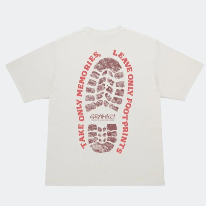 Footprints Tee Pigment Dyed